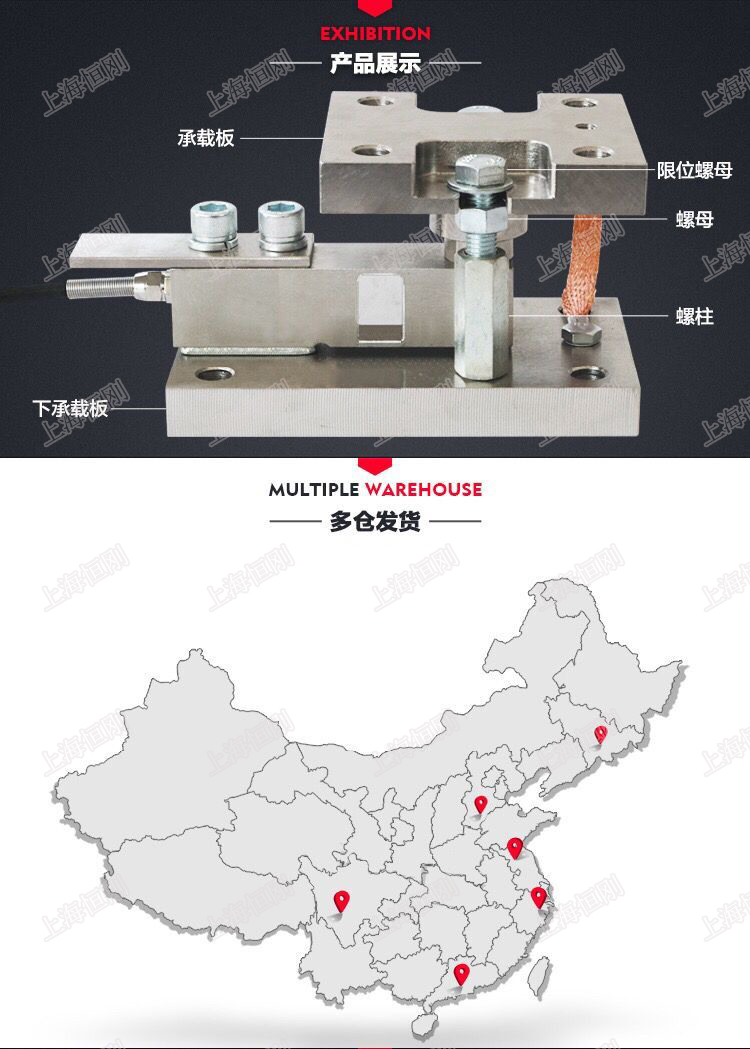 反应釜称重模块