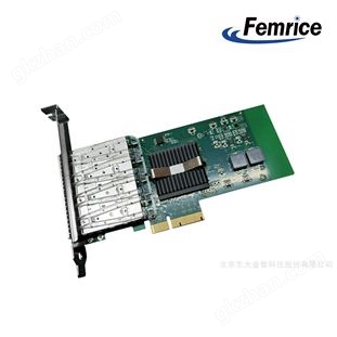 飛邁瑞克國產沐創千兆4光口網卡