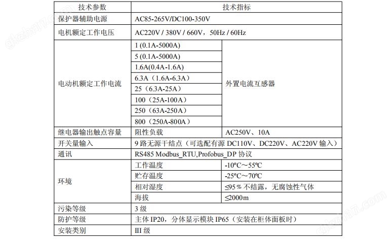 ARD2F-6.3+90L 防爆型电动机保护器