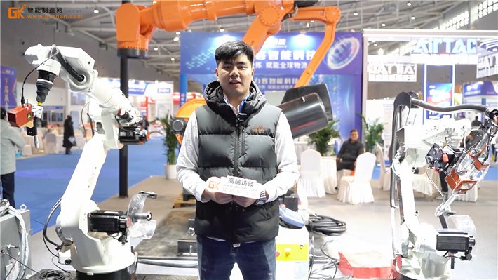 上海柴孚機器人攜多款重載機器人亮相濟南先進制造技術(shù)展