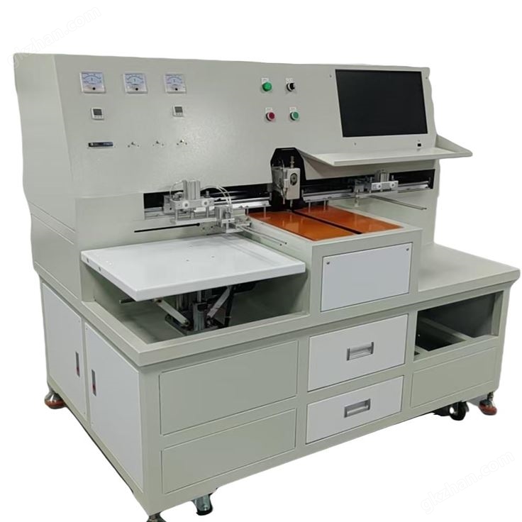 单头全自动打孔机，材料一次加工完成